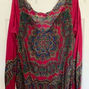 Lucky Brand Blouson womans top